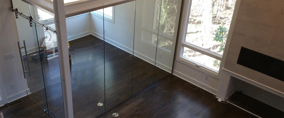Commercial glass repair in Cary