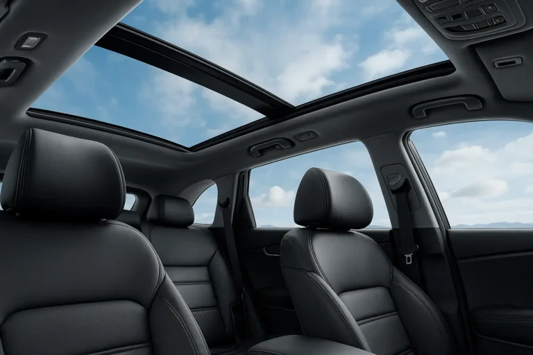 panoramic roof glass replacement and sunroof repair on larger vehicles