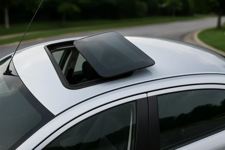spoiler sunroof repair and auto glass replacement in Raleigh NC