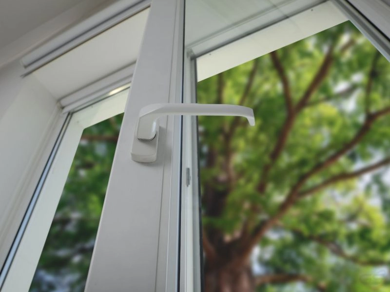 Close up image of a window.