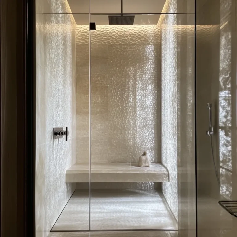 rain glass shower doors | frameless rain glass shower door | rain glass shower enclosure Raleigh NC
