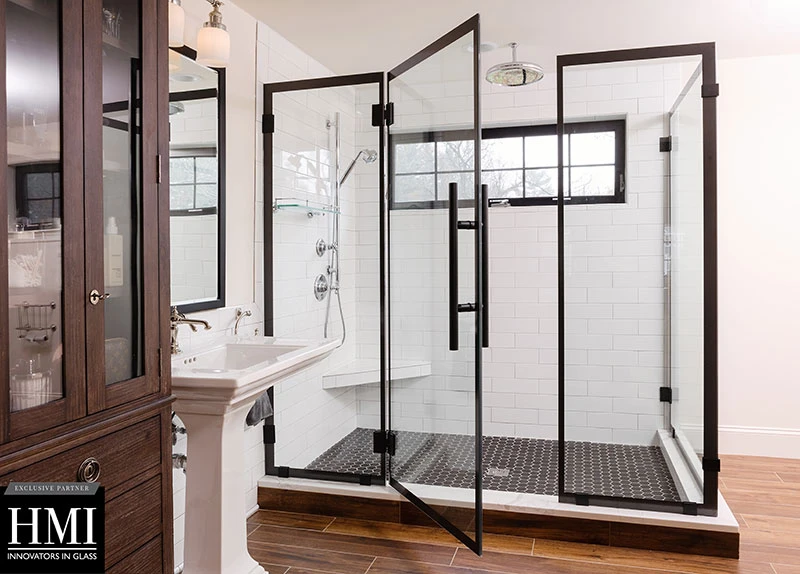 framed glass shower enclosures Raleigh
