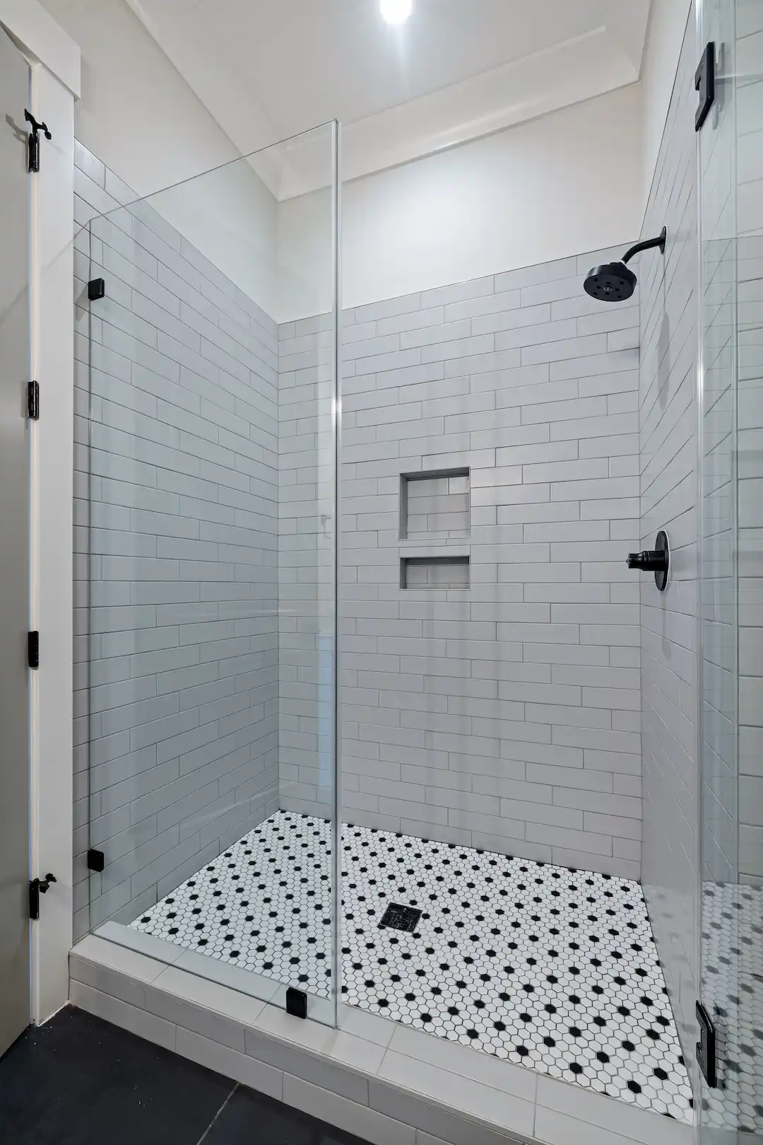 frameless glass shower door | frameless shower enclosure Garner NC | custom glass shower doors Garner