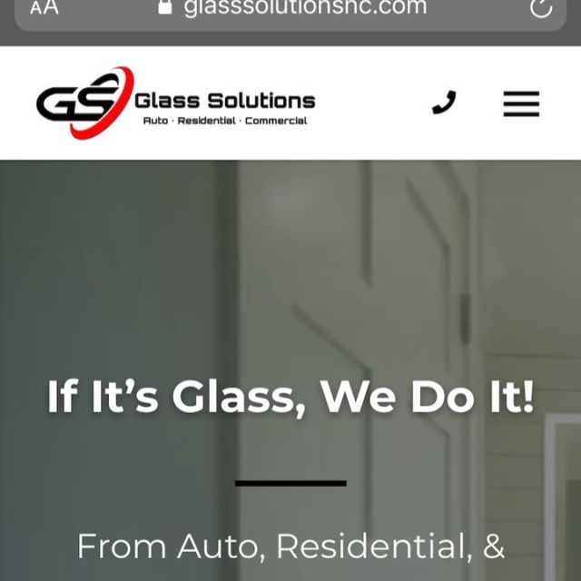 Glass Solutions Commercial Residential Auto Glass In Raleigh